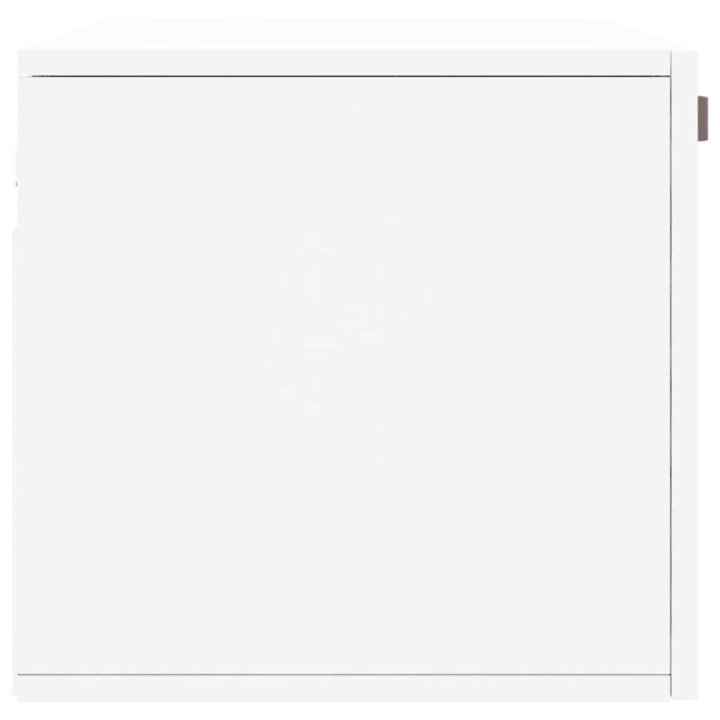 Dulap de perete, alb, 80x36,5x35 cm, lemn compozit GartenMobel Dekor