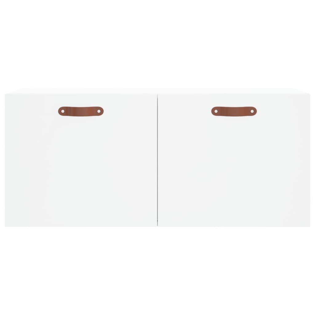 Dulap de perete, alb, 80x36,5x35 cm, lemn compozit GartenMobel Dekor