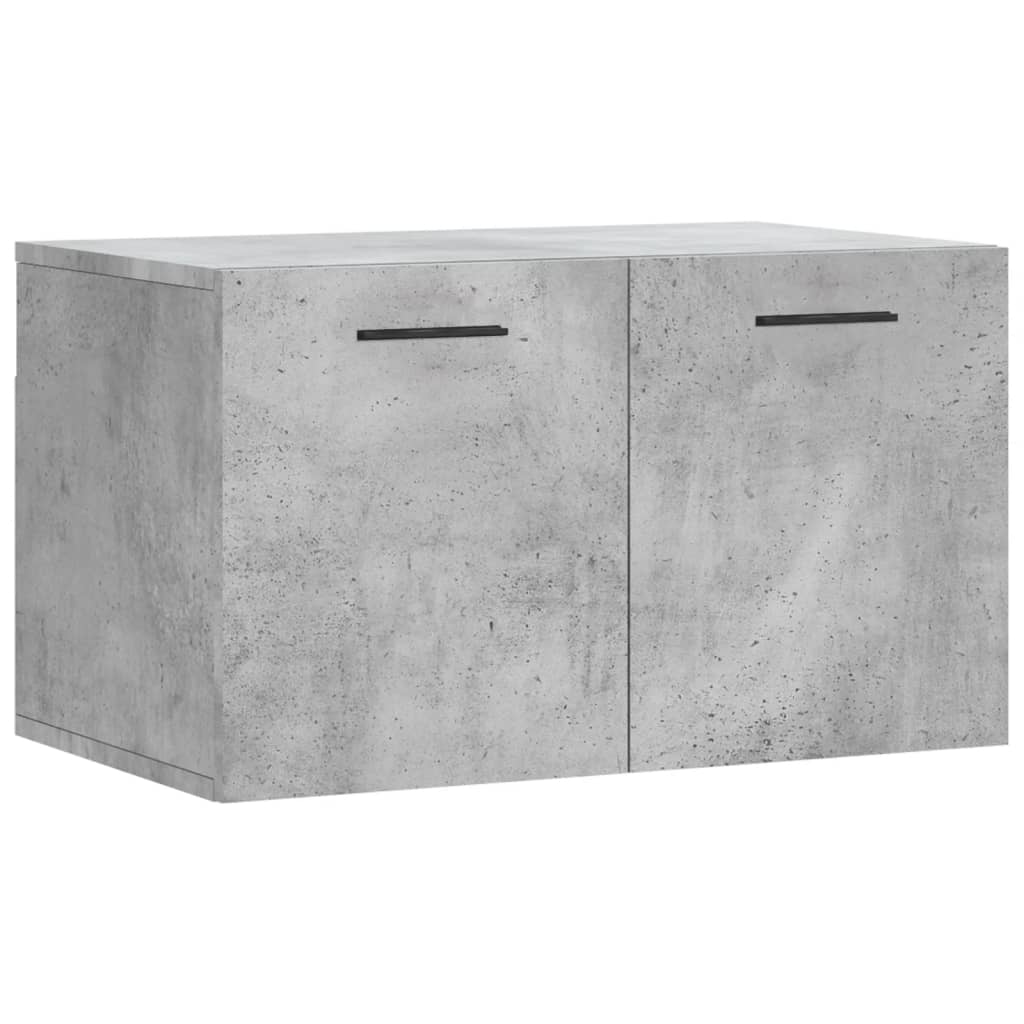 Dulap de perete, gri beton, 60x36,5x35 cm, lemn prelucrat GartenMobel Dekor