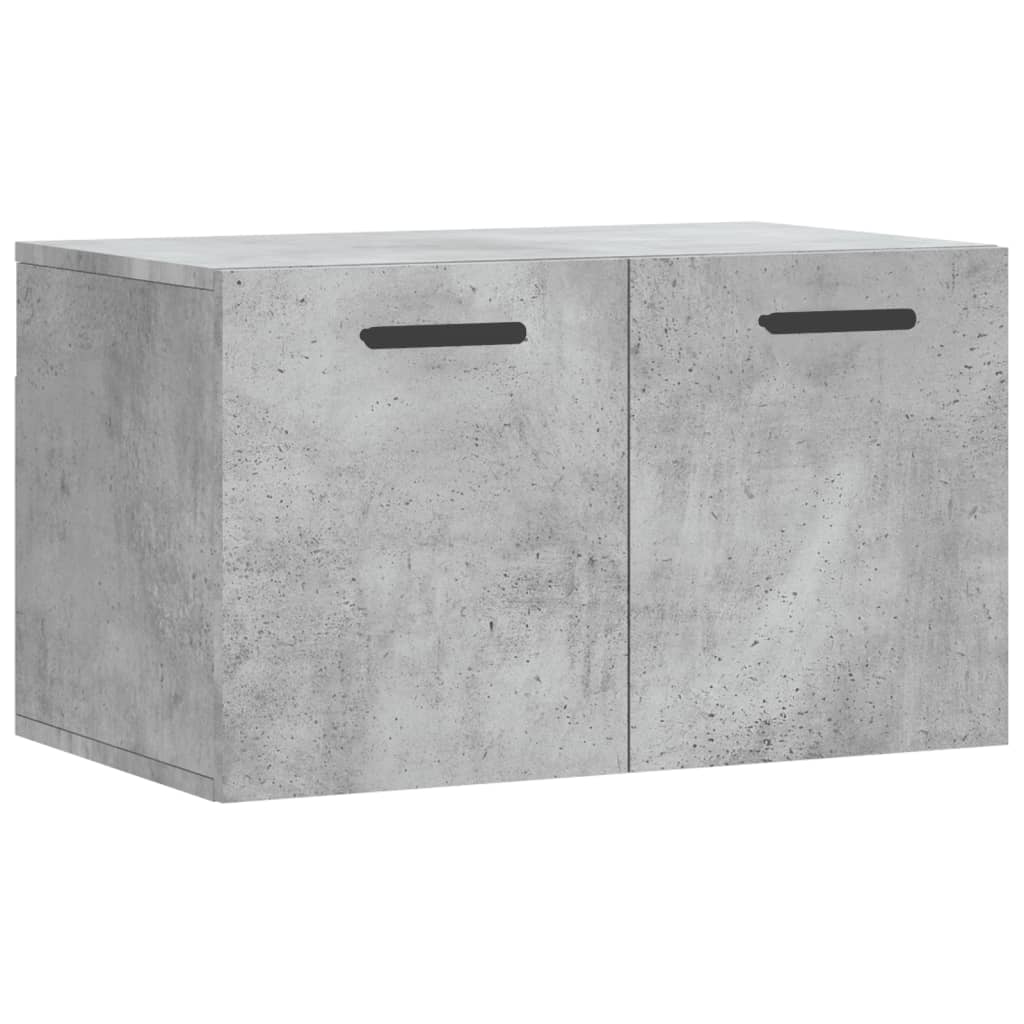 Dulap de perete, gri beton, 60x36,5x35 cm, lemn prelucrat GartenMobel Dekor