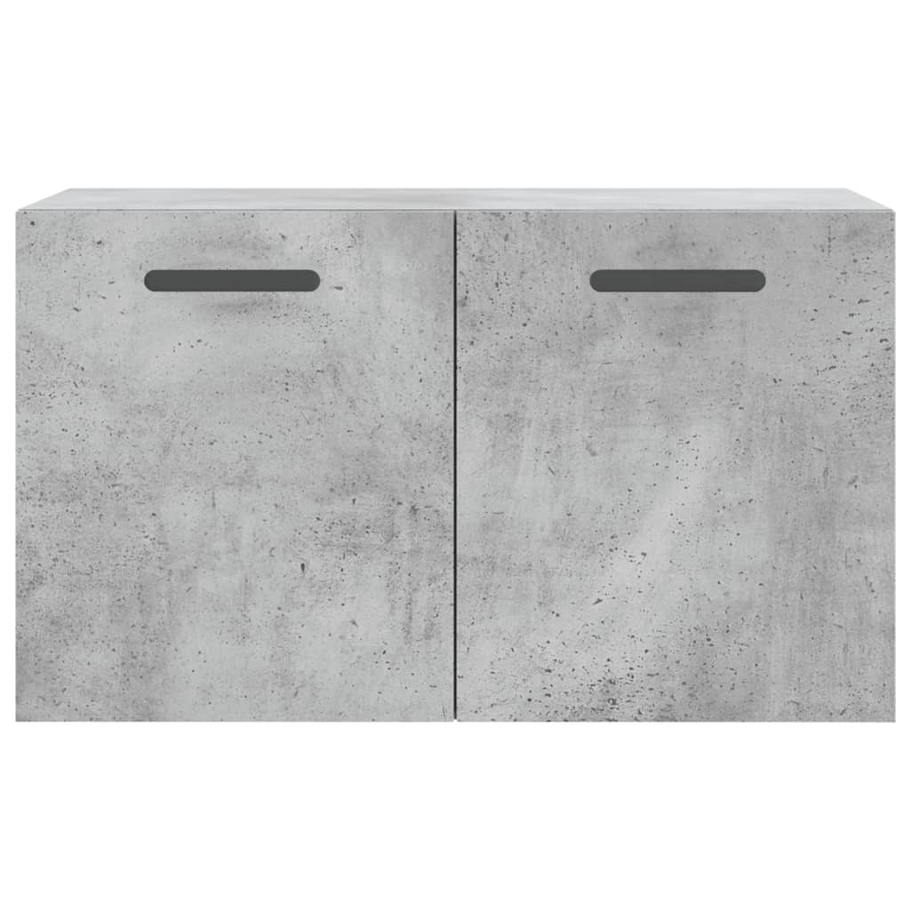 Dulap de perete, gri beton, 60x36,5x35 cm, lemn prelucrat GartenMobel Dekor