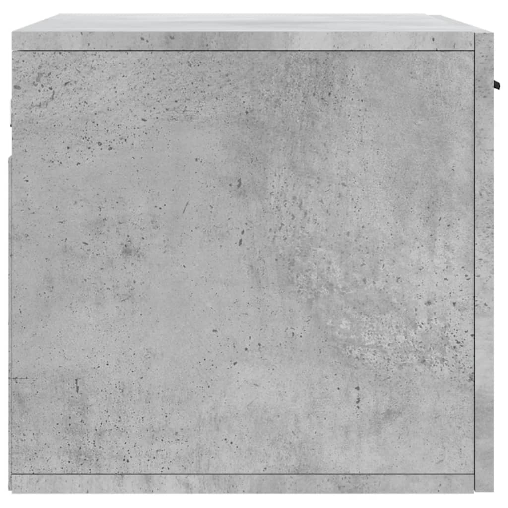 Dulap de perete, gri beton, 60x36,5x35 cm, lemn prelucrat GartenMobel Dekor