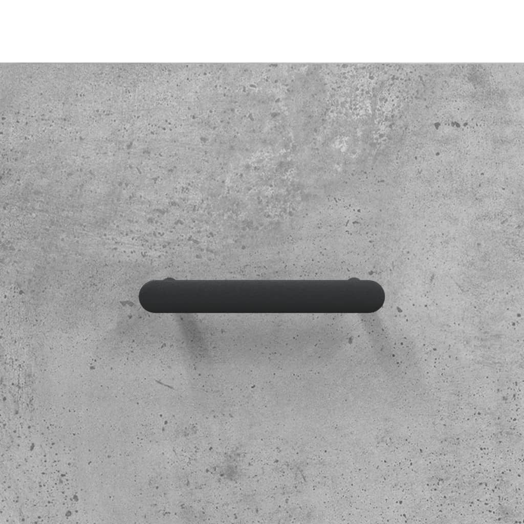 Dulap de perete, gri beton, 60x36,5x35 cm, lemn prelucrat GartenMobel Dekor