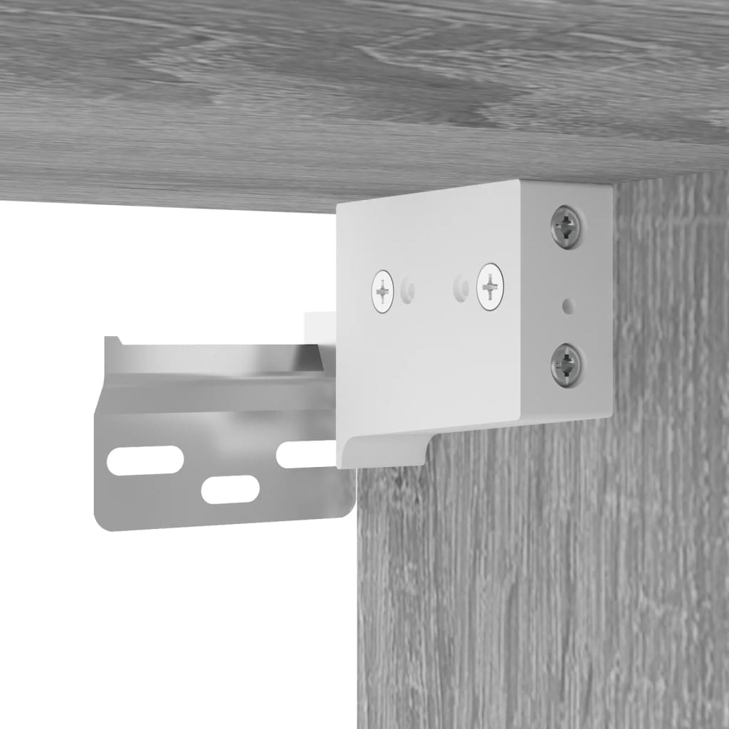 Dulap de perete, gri sonoma, 60x36,5x35 cm, lemn prelucrat GartenMobel Dekor