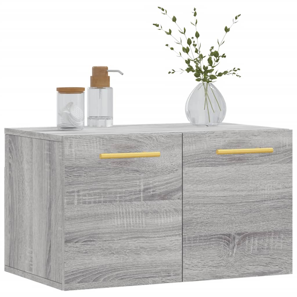 Dulap de perete, gri sonoma, 60x36,5x35 cm, lemn prelucrat GartenMobel Dekor