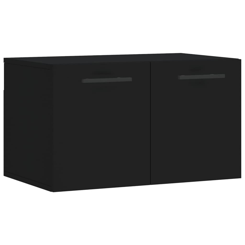 Dulap de perete, negru, 60x36,5x35 cm, lemn prelucrat GartenMobel Dekor