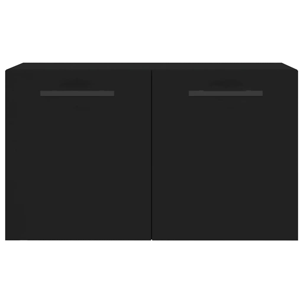 Dulap de perete, negru, 60x36,5x35 cm, lemn prelucrat GartenMobel Dekor