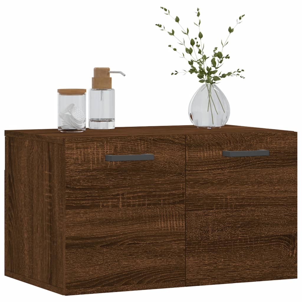 Dulap de perete, stejar maro, 60x36,5x35 cm, lemn prelucrat GartenMobel Dekor