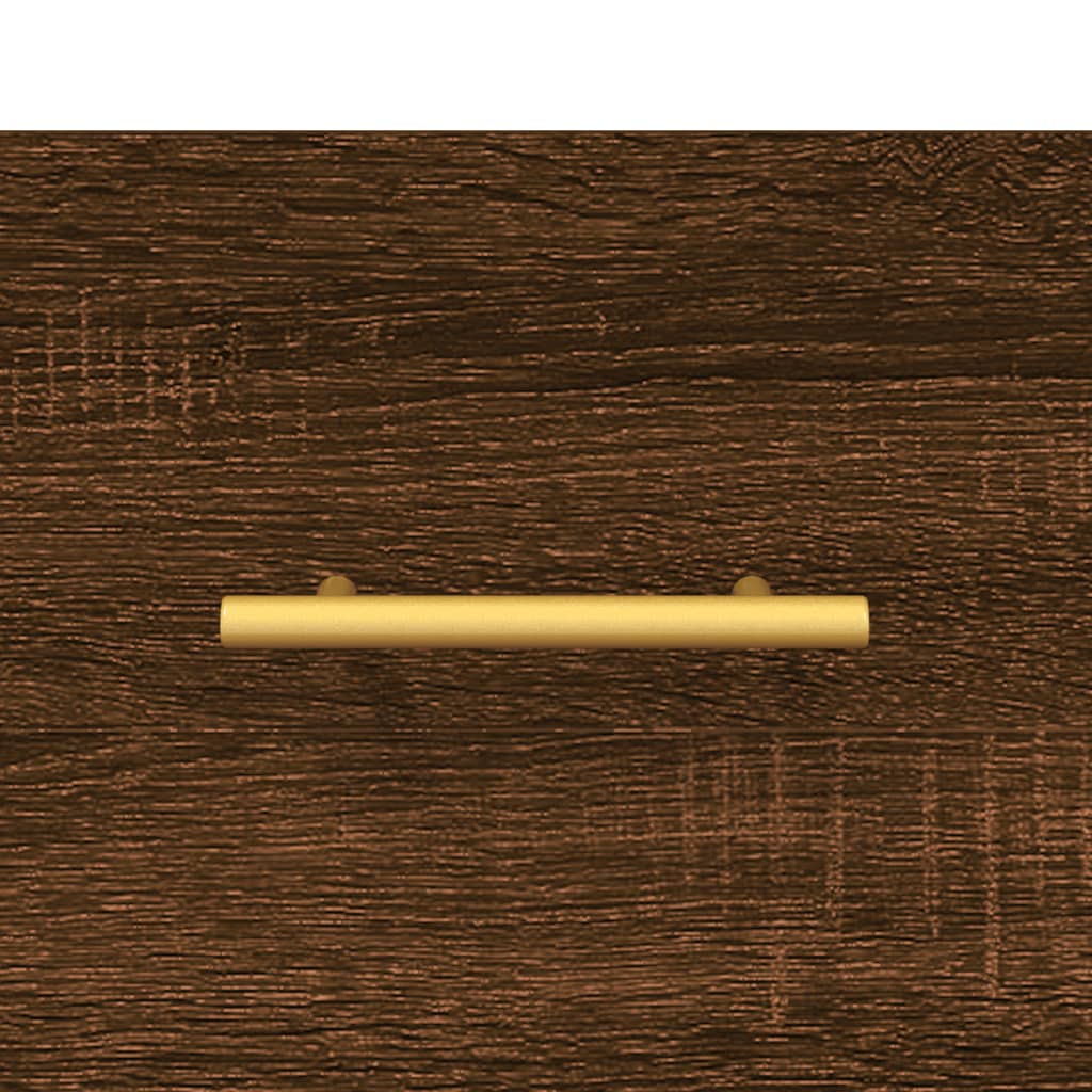 Dulap de perete, stejar maro, 60x36,5x35 cm, lemn prelucrat GartenMobel Dekor