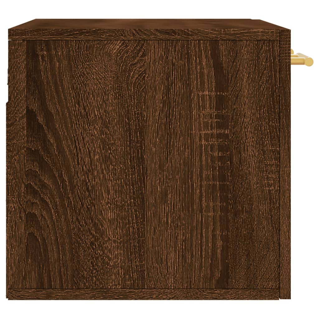 Dulap de perete, stejar maro, 60x36,5x35 cm, lemn prelucrat GartenMobel Dekor