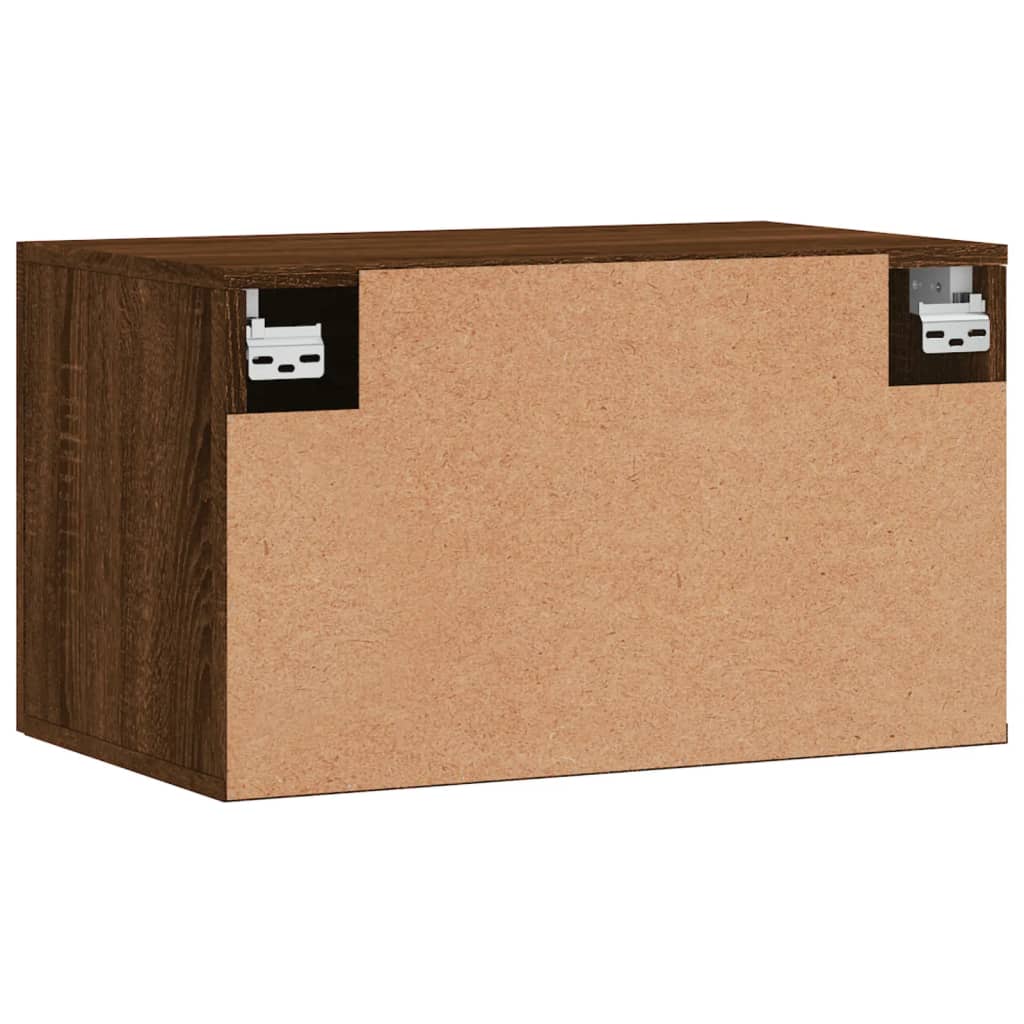 Dulap de perete, stejar maro, 60x36,5x35 cm, lemn prelucrat GartenMobel Dekor