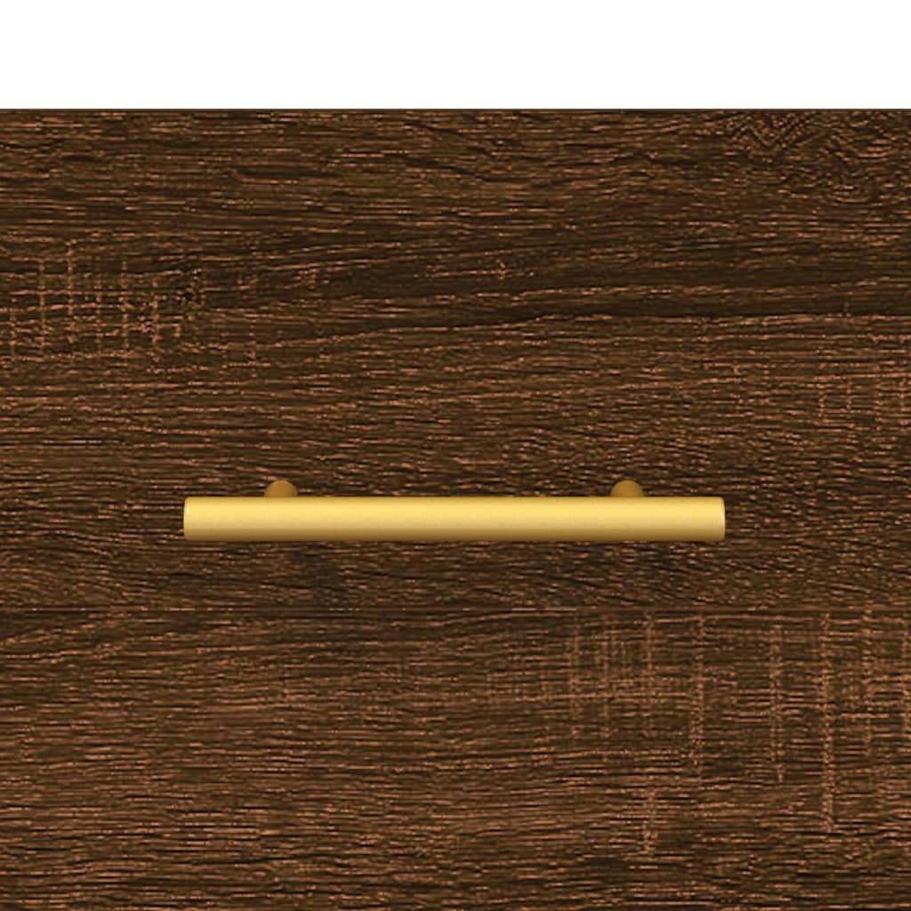 Dulap de perete, stejar maro, 80x36,5x35 cm, lemn compozit GartenMobel Dekor