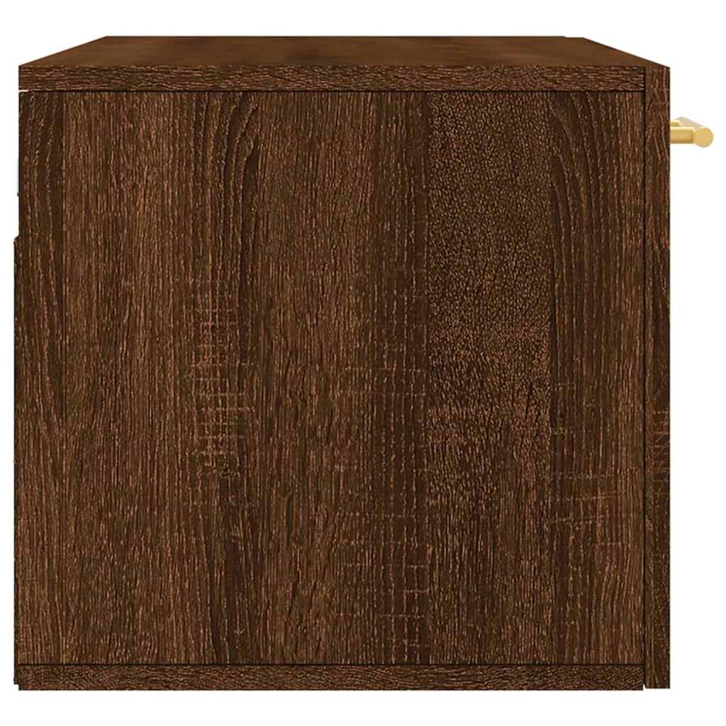 Dulap de perete, stejar maro, 80x36,5x35 cm, lemn compozit GartenMobel Dekor