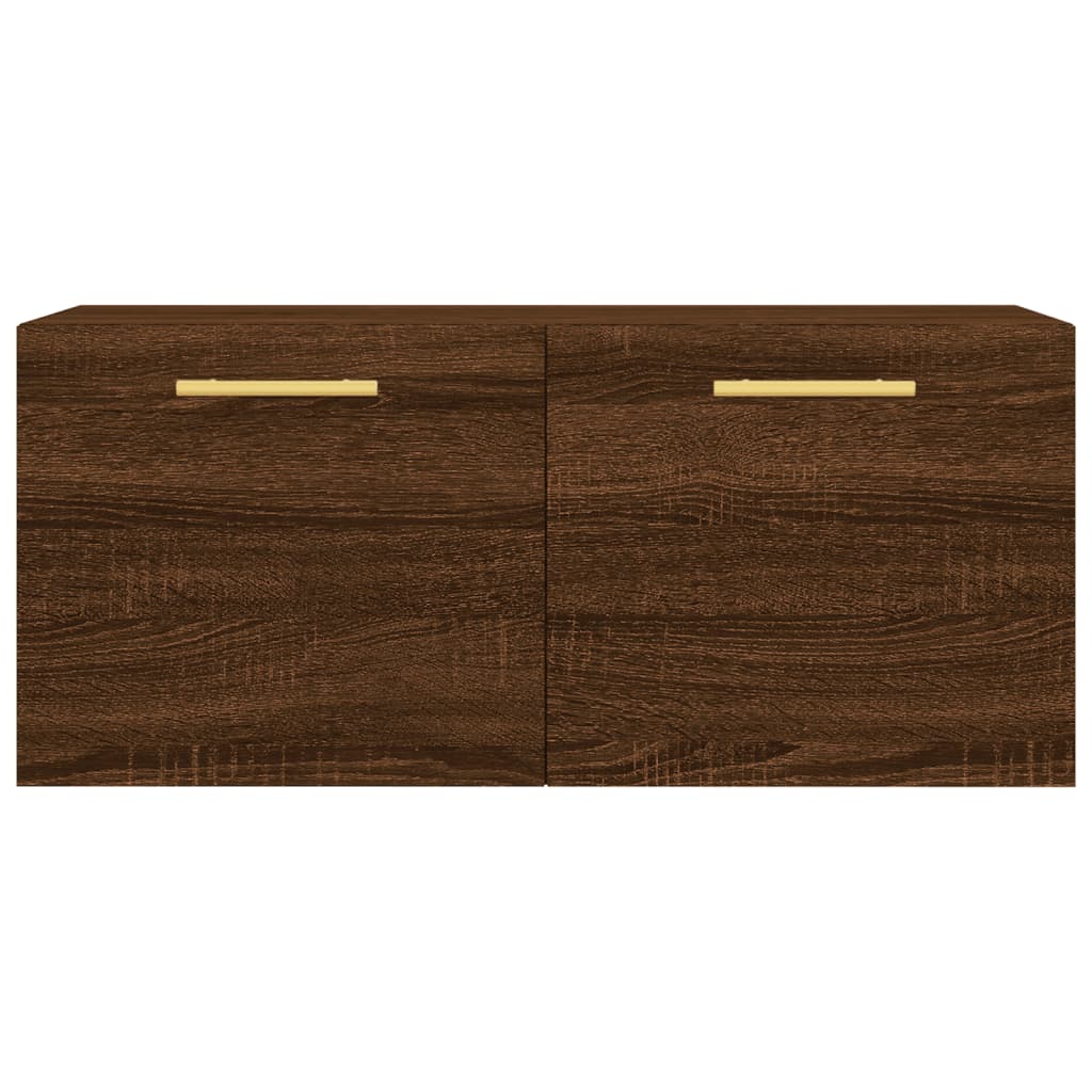 Dulap de perete, stejar maro, 80x36,5x35 cm, lemn compozit GartenMobel Dekor
