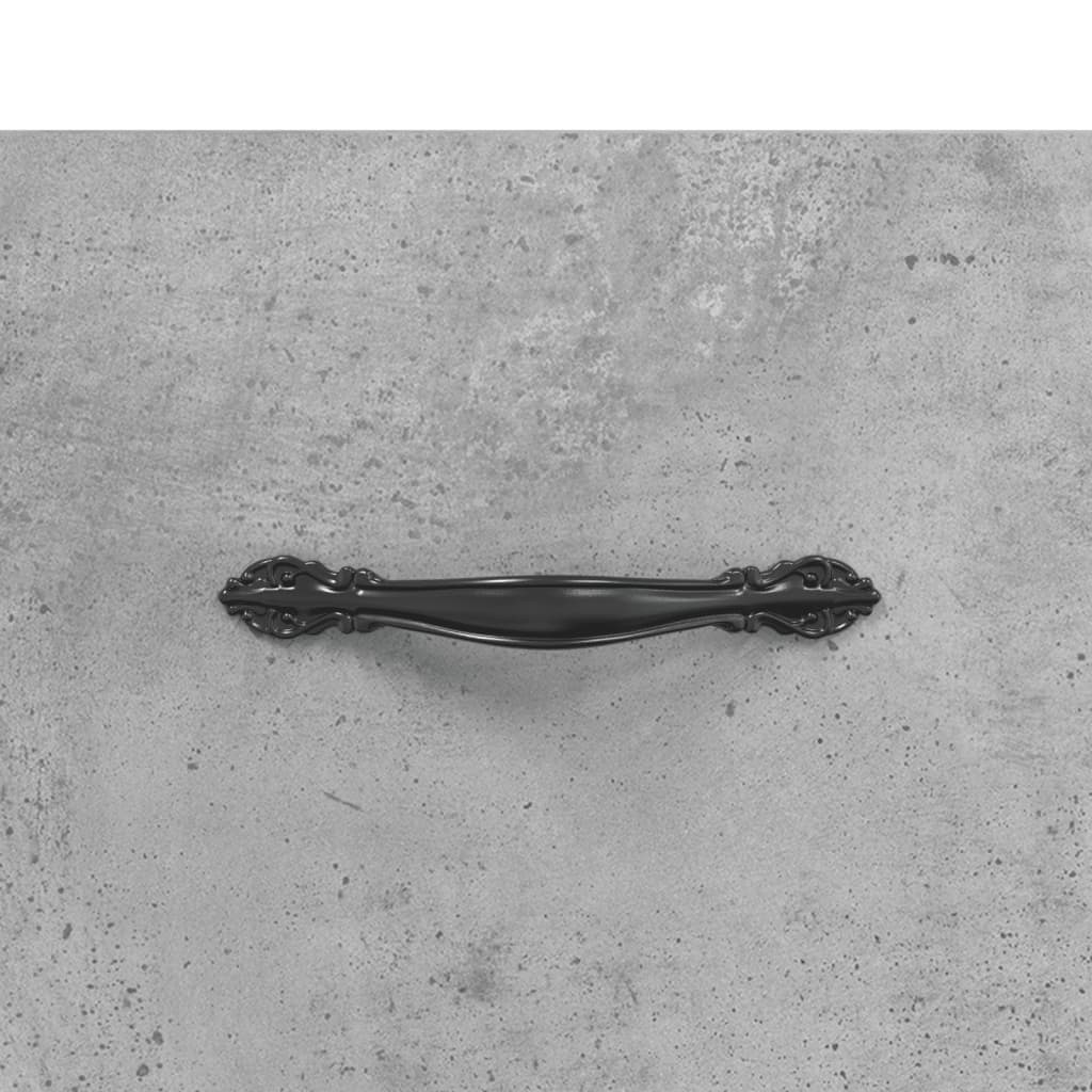 Dulap de perete, gri beton, 100x36,5x35 cm, lemn prelucrat GartenMobel Dekor