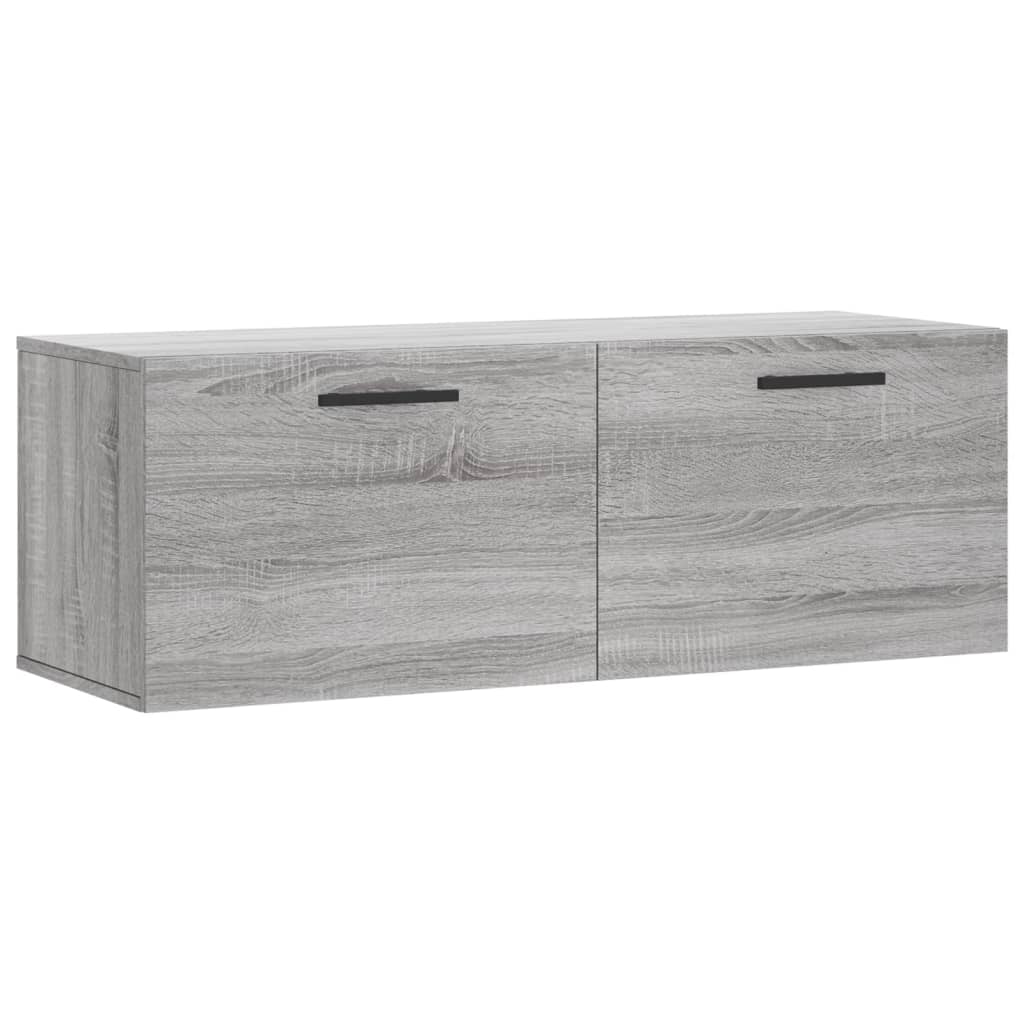 Dulap de perete, gri sonoma, 100x36,5x35 cm, lemn prelucrat GartenMobel Dekor