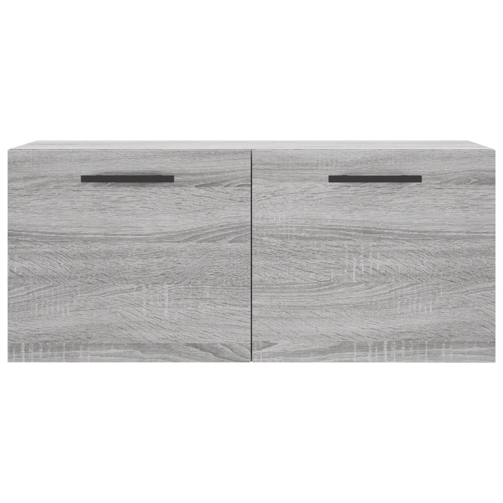 Dulap de perete, gri sonoma, 80x36,5x35 cm, lemn compozit GartenMobel Dekor