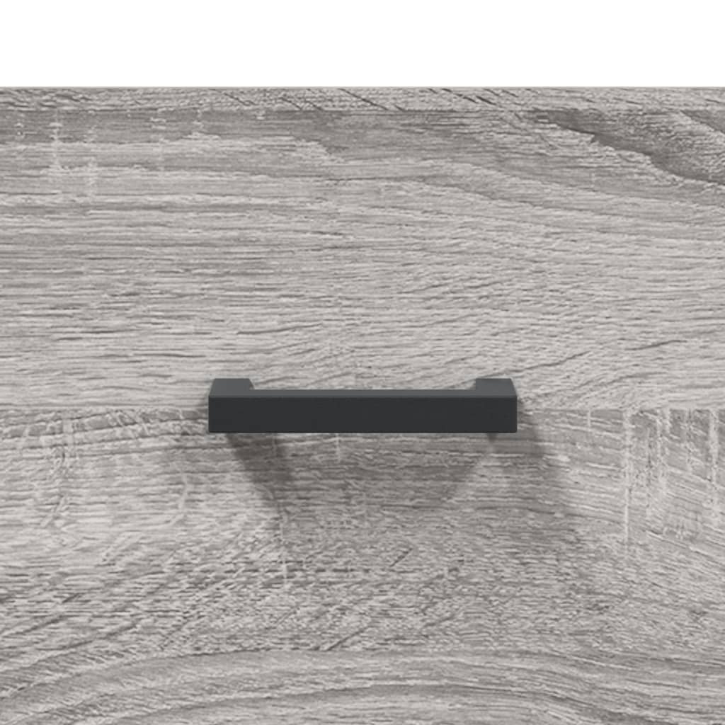Dulap de perete, gri sonoma, 80x36,5x35 cm, lemn compozit GartenMobel Dekor