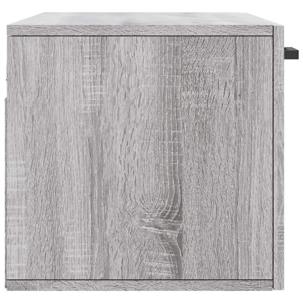 Dulap de perete, gri sonoma, 80x36,5x35 cm, lemn compozit GartenMobel Dekor