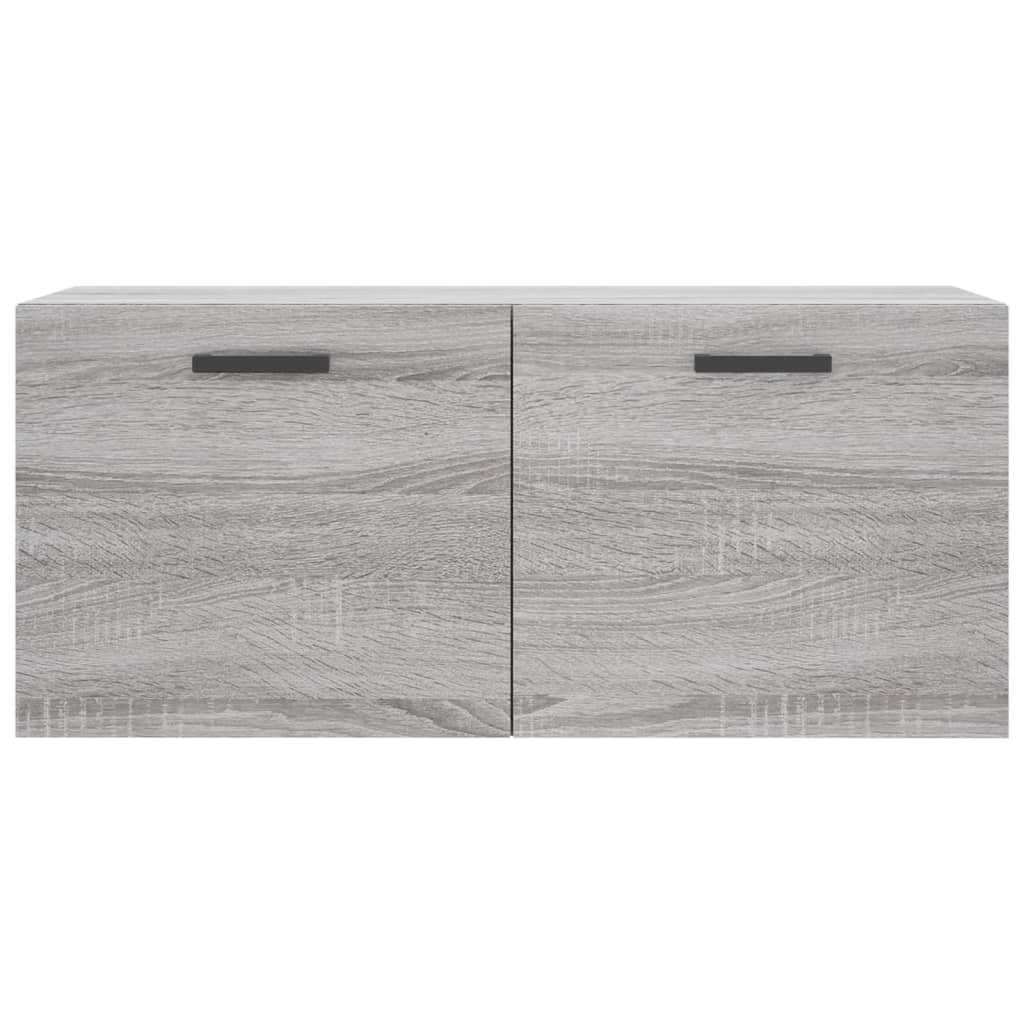 Dulap de perete, gri sonoma, 80x36,5x35 cm, lemn compozit GartenMobel Dekor
