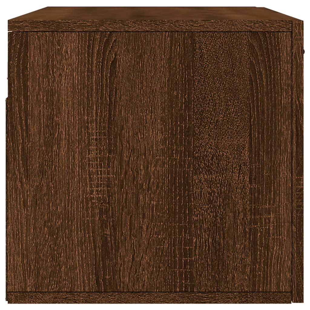 Dulap de perete, stejar maro, 80x36,5x35 cm, lemn compozit GartenMobel Dekor