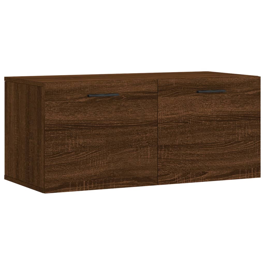 Dulap de perete, stejar maro, 80x36,5x35 cm, lemn compozit GartenMobel Dekor