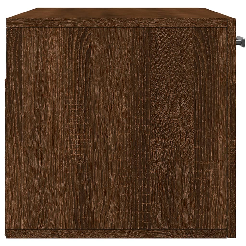 Dulap de perete, stejar maro, 80x36,5x35 cm, lemn compozit GartenMobel Dekor