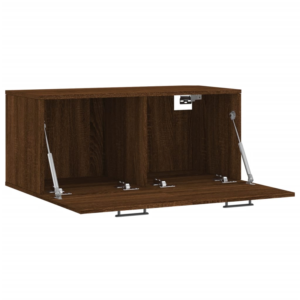 Dulap de perete, stejar maro, 80x36,5x35 cm, lemn compozit GartenMobel Dekor
