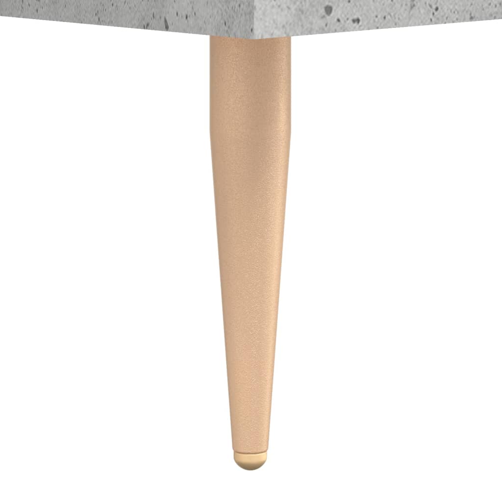 Servantă, gri beton, 69,5x34x90 cm, lemn compozit GartenMobel Dekor