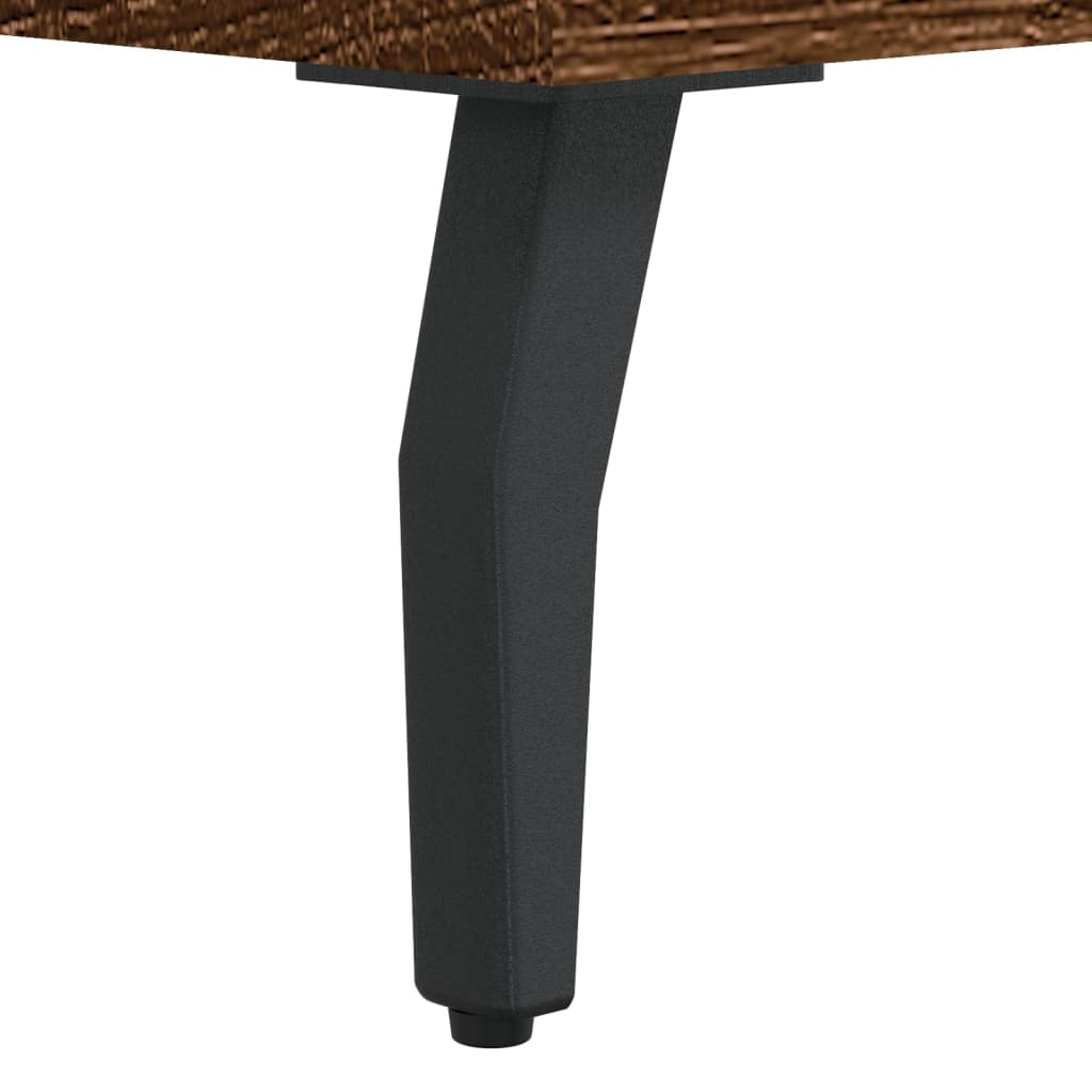 Dulap înalt, stejar maro, 69,5x31x115 cm, lemn prelucrat GartenMobel Dekor