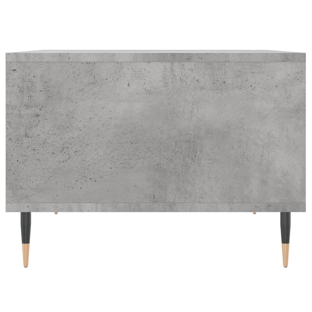 Măsuță de cafea, gri beton, 60x50x36,5 cm, lemn compozit GartenMobel Dekor