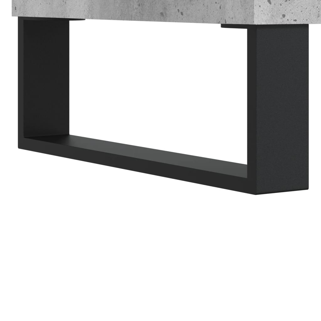 Măsuță de cafea, gri beton, 90x50x36,5 cm, lemn compozit GartenMobel Dekor