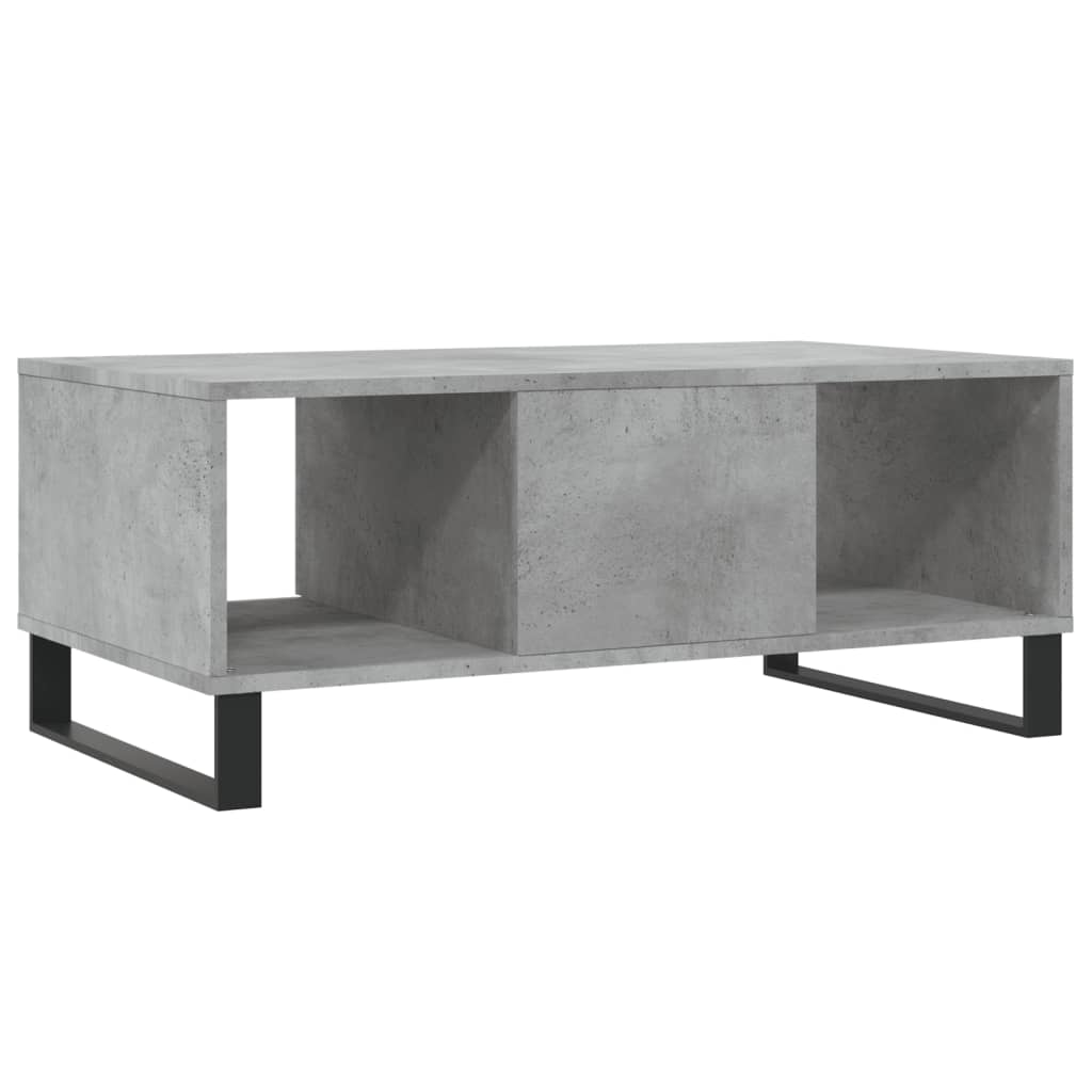 Măsuță de cafea, gri beton, 90x50x36,5 cm, lemn compozit GartenMobel Dekor