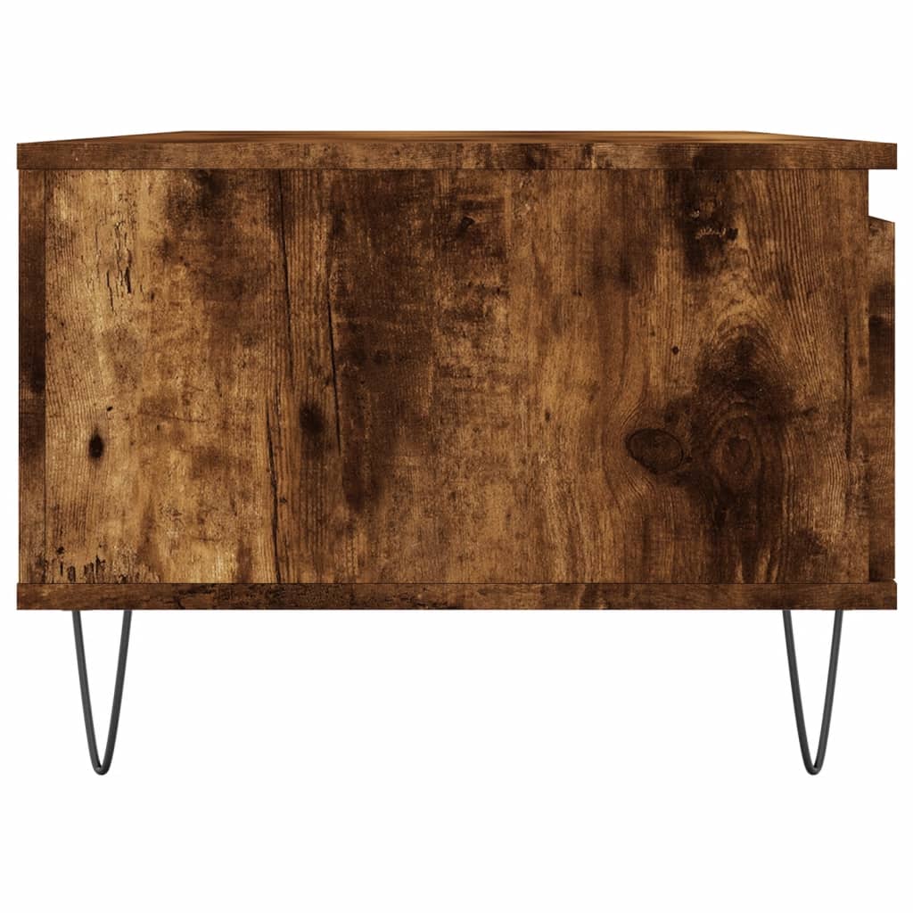 Măsuță de cafea, stejar fumuriu, 90x50x36,5 cm, lemn prelucrat GartenMobel Dekor