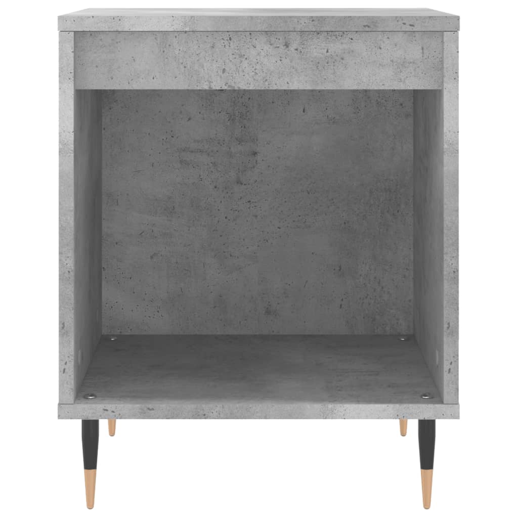 Noptiere, 2 buc., gri beton, 40x35x50 cm, lemn compozit GartenMobel Dekor