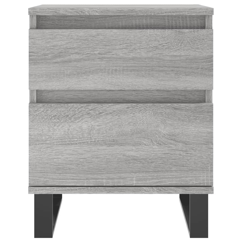 Noptiere, 2 buc., gri sonoma, 40x35x50 cm, lemn compozit GartenMobel Dekor