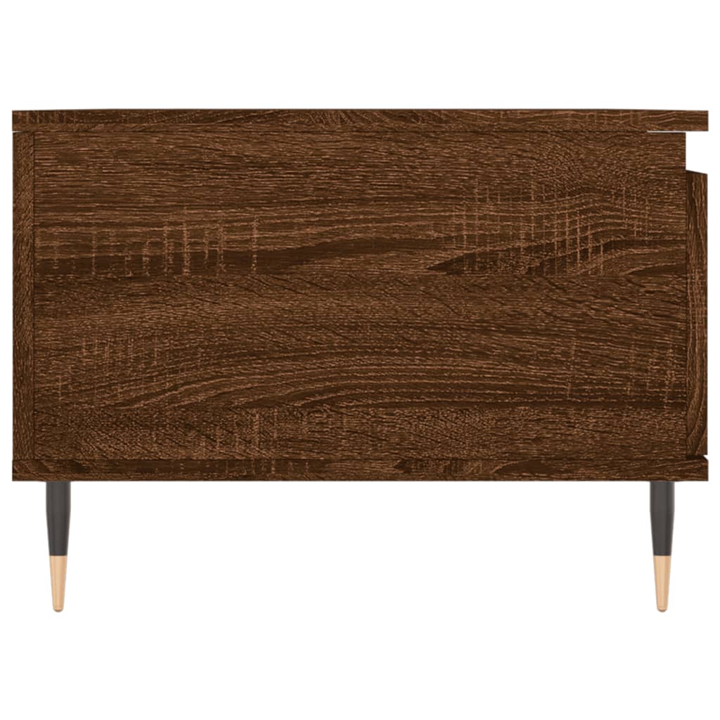 Măsuță de cafea, stejar maro, 90x50x36,5 cm, lemn prelucrat GartenMobel Dekor