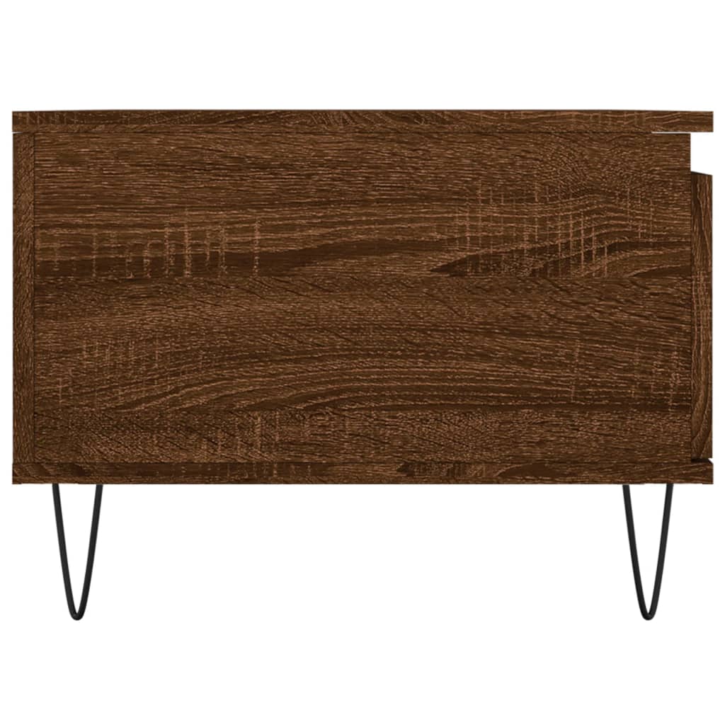 Măsuță de cafea, stejar maro, 90x50x36,5 cm, lemn prelucrat GartenMobel Dekor