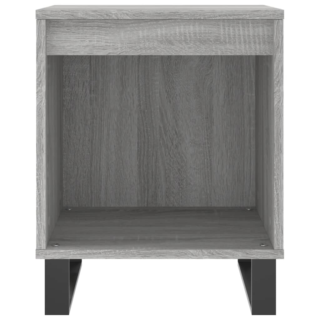 Noptiere, 2 buc., gri sonoma, 40x35x50 cm, lemn compozit GartenMobel Dekor
