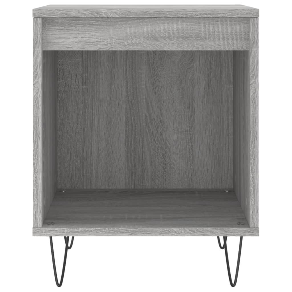 Noptiere, 2 buc., gri sonoma, 40x35x50 cm, lemn compozit GartenMobel Dekor
