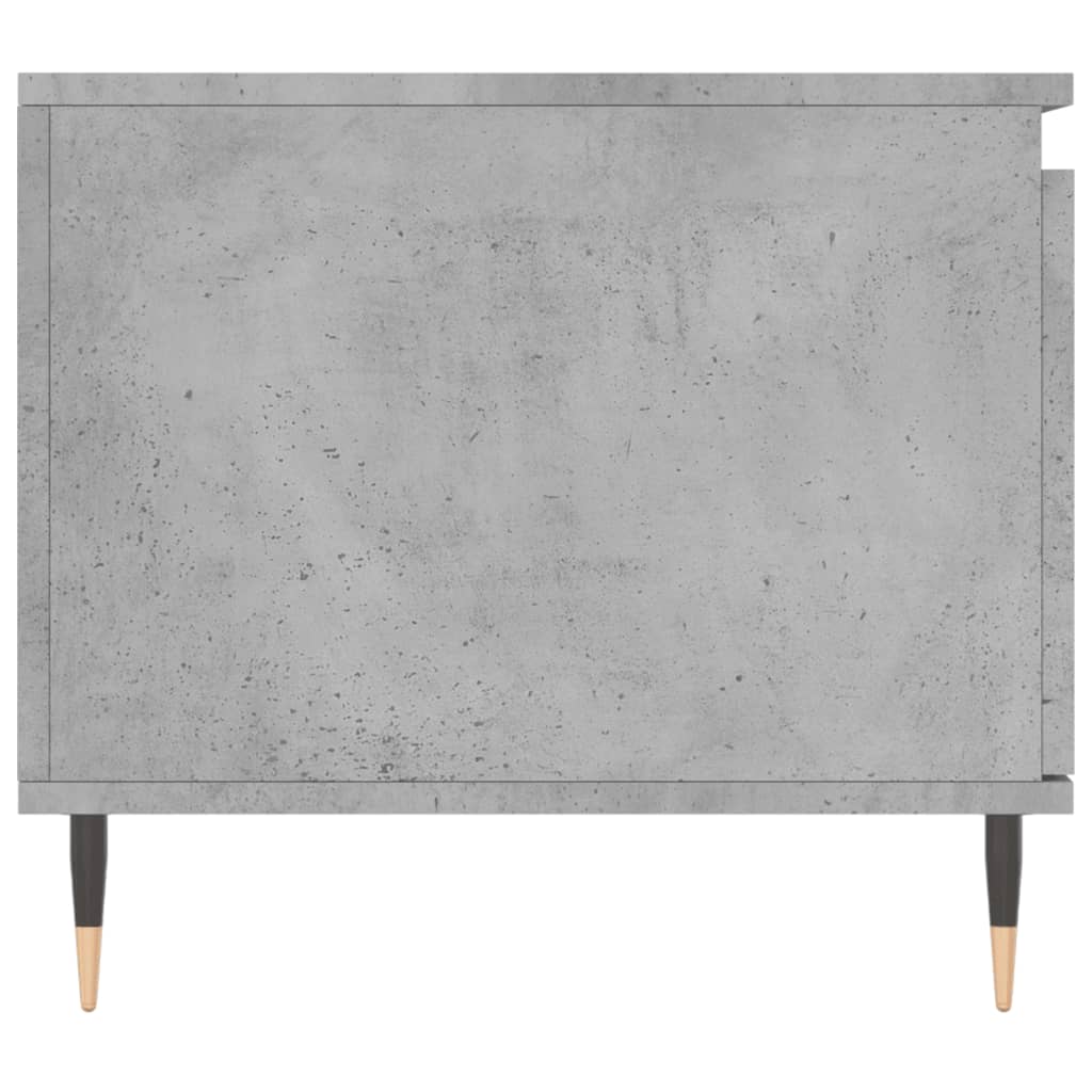 Măsuță de cafea, gri beton, 100x50x45 cm, lemn prelucrat GartenMobel Dekor