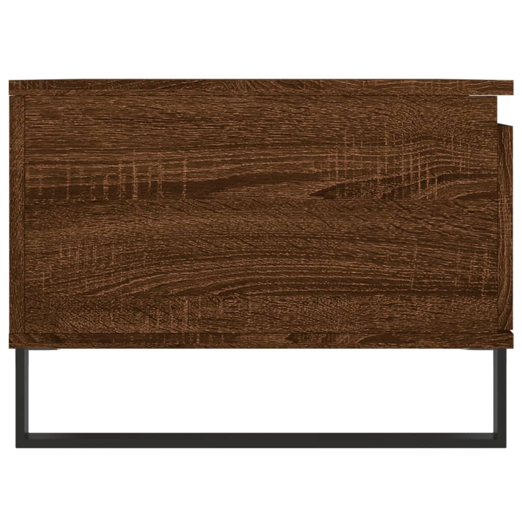 Măsuță de cafea, stejar maro, 90x50x36,5 cm, lemn prelucrat GartenMobel Dekor
