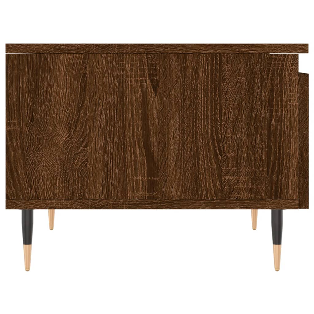 Mese de cafea 2 buc. stejar maro 50x46x35 cm lemn compozit GartenMobel Dekor