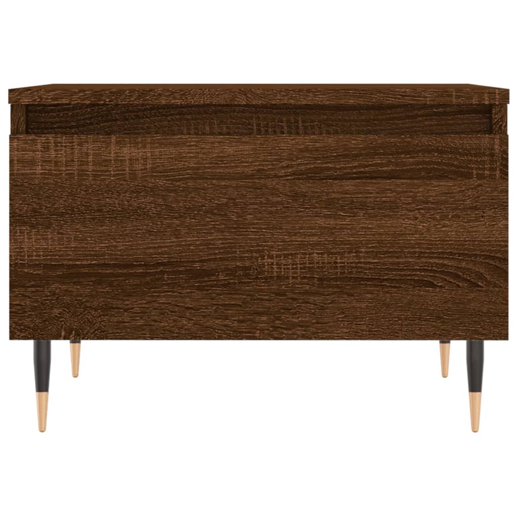 Mese de cafea 2 buc. stejar maro 50x46x35 cm lemn compozit GartenMobel Dekor