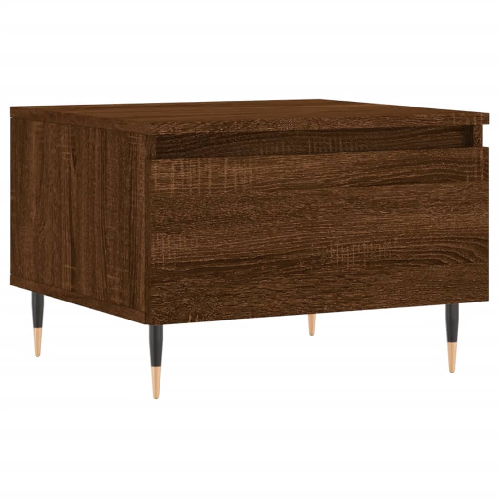 Mese de cafea 2 buc. stejar maro 50x46x35 cm lemn compozit GartenMobel Dekor
