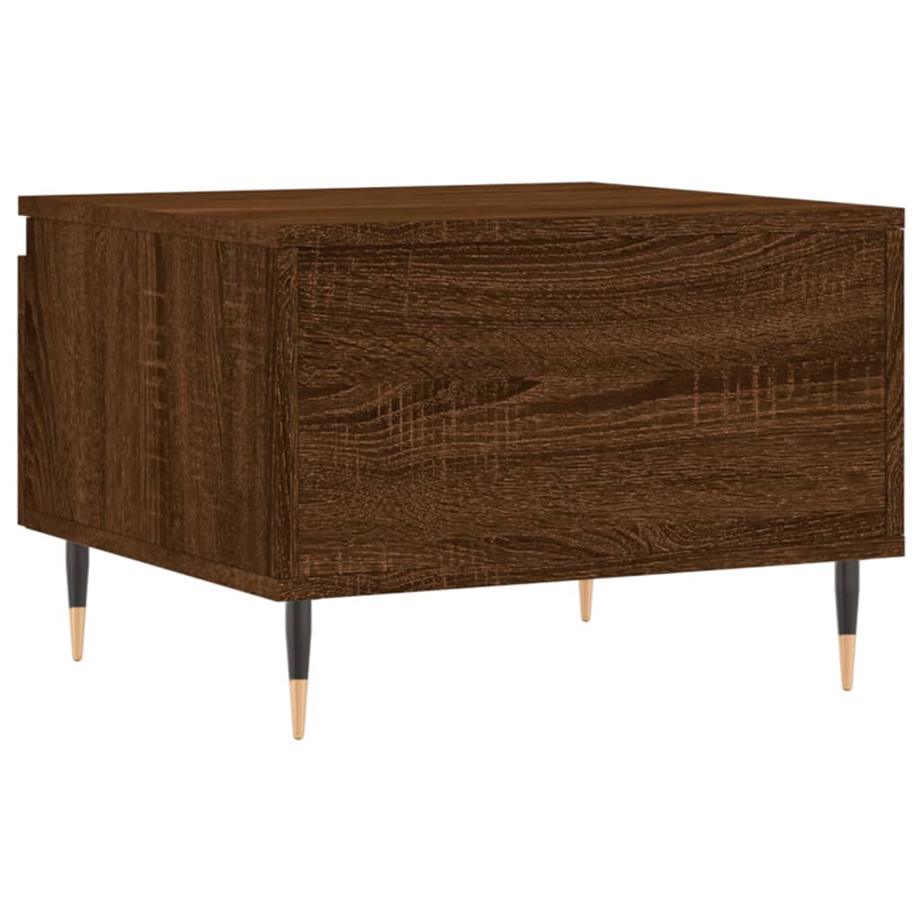 Mese de cafea 2 buc. stejar maro 50x46x35 cm lemn compozit GartenMobel Dekor