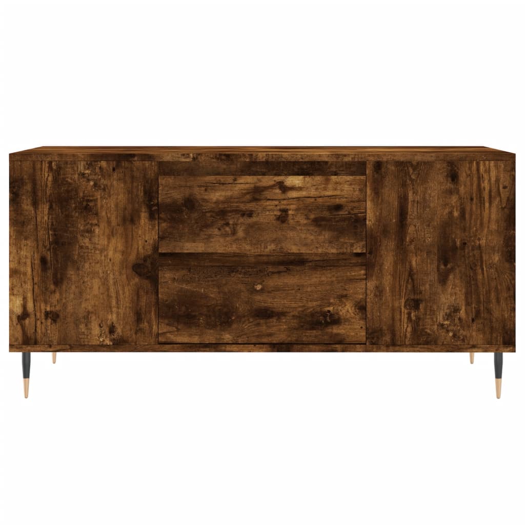 Măsuță de cafea, stejar afumat, 102x44,5x50 cm, lemn prelucrat GartenMobel Dekor