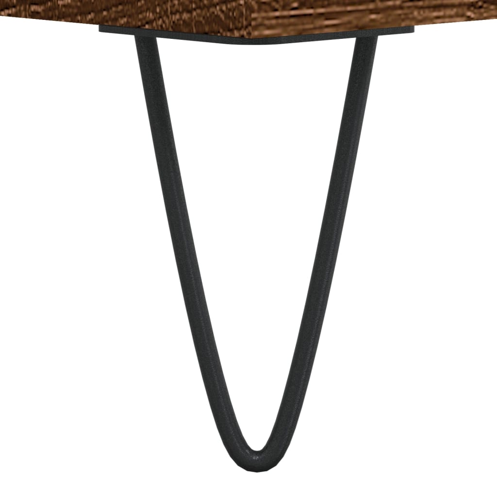 Măsuță de cafea, stejar maro, 90x44,5x45 cm, lemn compozit GartenMobel Dekor