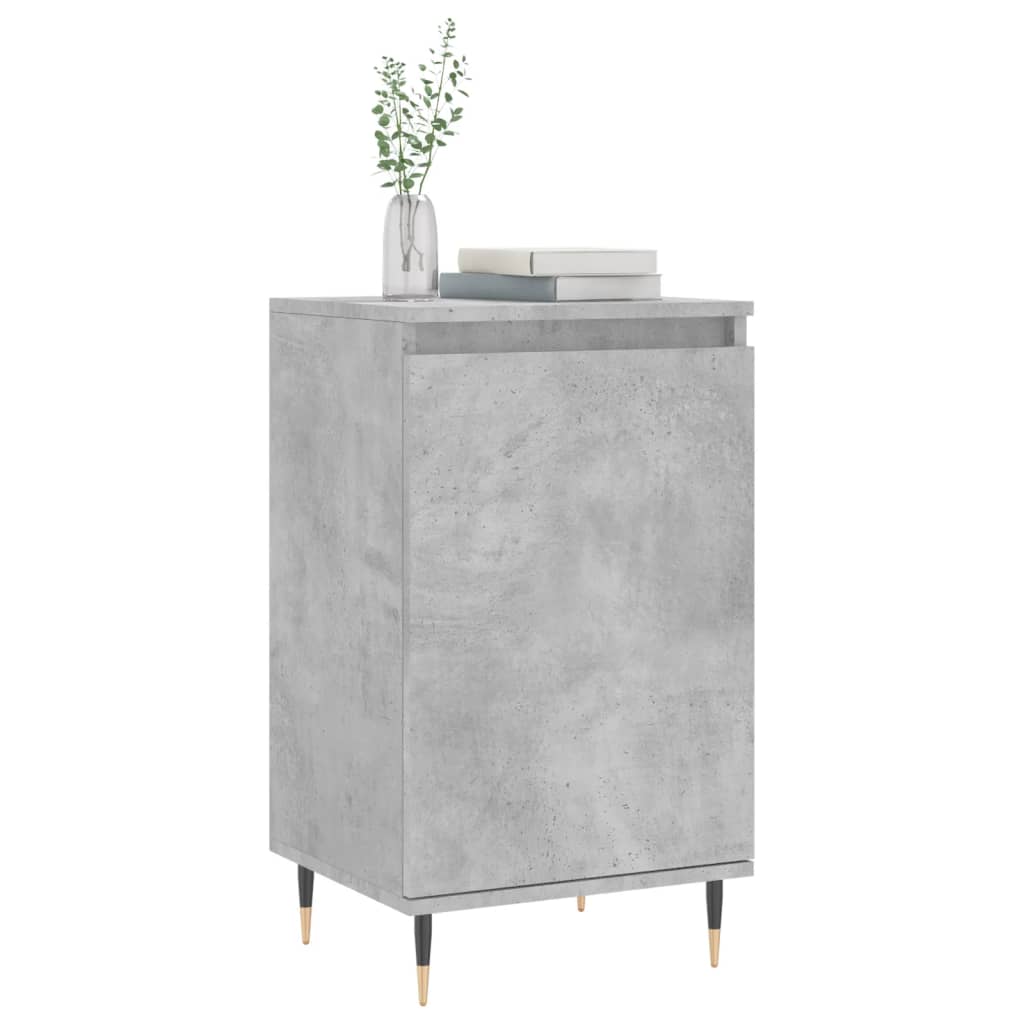 Servante, 2 buc., gri beton, 40x35x70 cm, lemn prelucrat GartenMobel Dekor