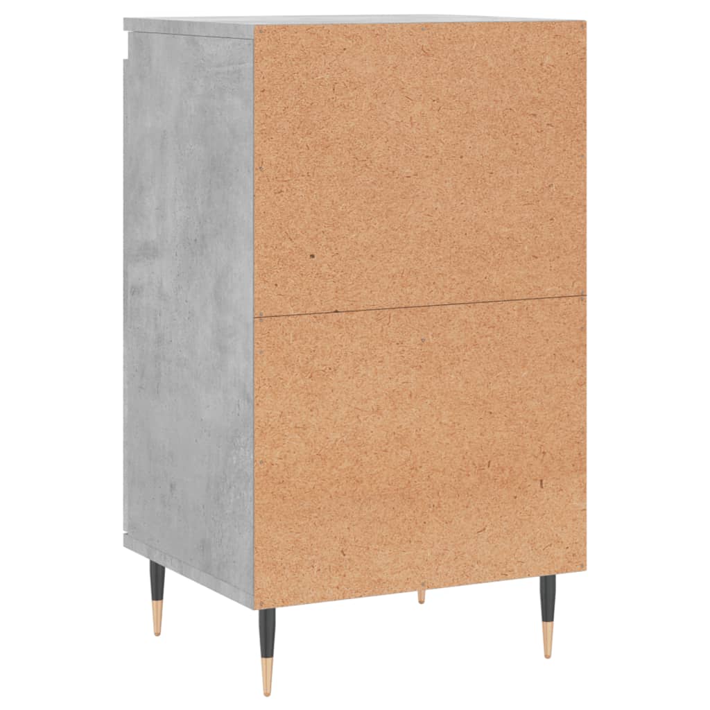 Servante, 2 buc., gri beton, 40x35x70 cm, lemn prelucrat GartenMobel Dekor